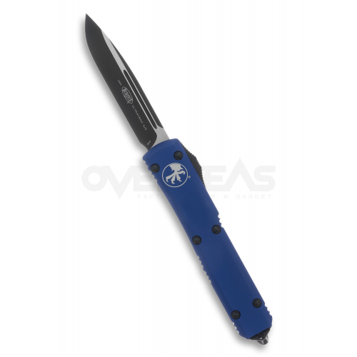 Microtech Ultratech S/E OTF Automatic Knife CC Blue (M390 3.4" Black),121-1BL