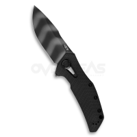 มีดพับ Zero Tolerance (ZT) Flipper Knife Black G10 (CPM-20CV 3.75" Tigerstripe),ZT0308BLKTS