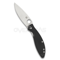 Spyderco Astute Liner Lock Knife Black G-10 (8Cr13Mov 3" Satin),C252GP