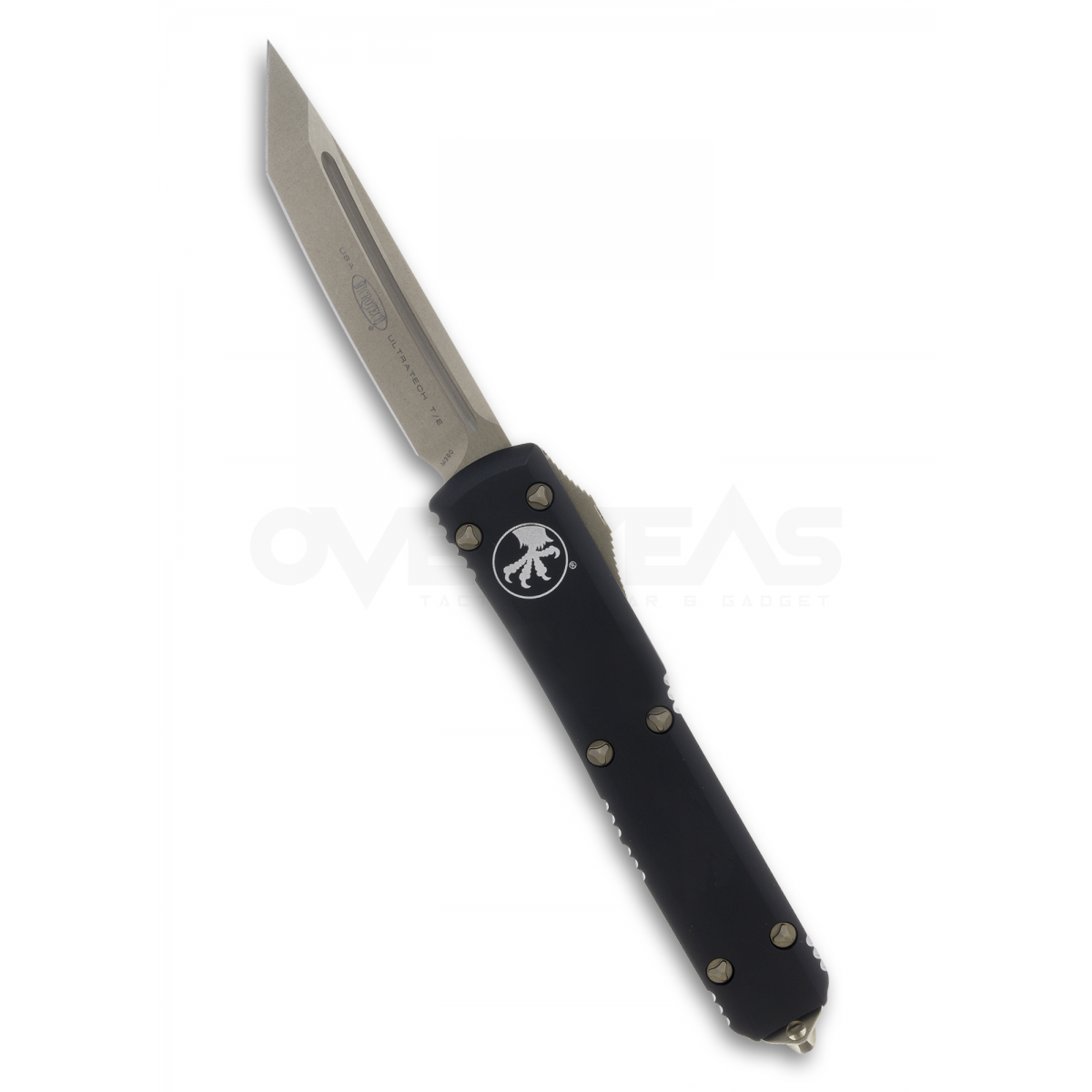 Microtech Ultratech T/E OTF Automatic Knife Black (M390 3.4" Bronze Apocalyptic),123-13