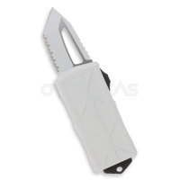 Microtech Exocet Tanto Stormtrooper CA Legal OTF Auto Knife (M390 1.9" White Serr),158-3ST