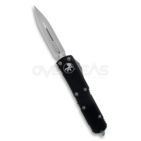 Microtech UTX-85 D/E OTF Automatic Knife CC Black (M390 3.125" Stonewash),232-10