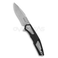 Kershaw Tremolo Spring Assisted Opening Knife Black GFN (4Cr13Mov 3.1" Stonewash),1390