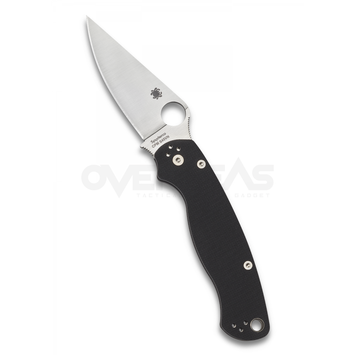 มีดพับ Spyderco Paramilitary 2 Compression Lock Knife G-10 (S45VN 3.4" Satin),C81GP2