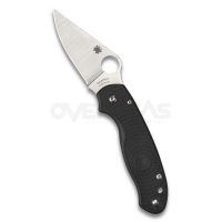 Spyderco Para 3 Lightweight Compression Lock Folding Knife Black FRN (CTS-BD1N 3.0" Satin),C223PBK