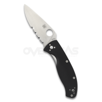 มีดพับ Spyderco Tenacious Folding Knife G-10 (8Cr13Mov 3.375" Satin Combo Edge),C122GPS