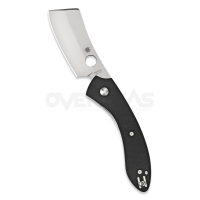 Spyderco Roc Cleaver Liner Lock Knife (VG-10 3.1" Bead Blast),C177GP