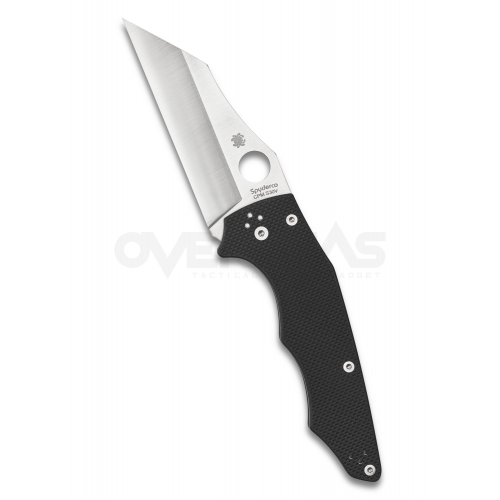 มีดพับ Spyderco YoJumbo Compression Lock Knife Black G-10 (S30V 4.0" Satin),C253GP