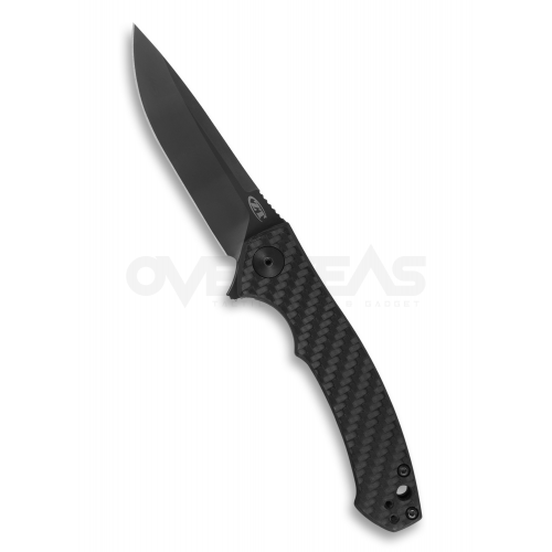 Zero Tolerance 0450CF Flipper Knife Carbon Fiber (CPM-S35VN 3.25" Black),ZT0450CF