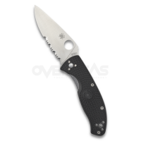 Spyderco Tenacious Lightweight Folding Knife FRN (8Cr13Mov 3.375" Combo Edge Black),C122PSBK