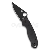 Spyderco Para 3 Compression Lock Knife Black G-10 (S45VN 3.0" Black DLC),C223GPBK