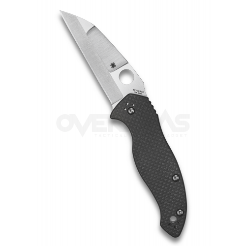 Spyderco Canis Compression Lock Knife Carbon Fiber/G-10 (S30V 3.36" Satin),C248CFP
