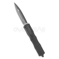 Microtech Dirac Dagger OTF Automatic Knife Black Tactical (M390 2.88" Black),225-1T