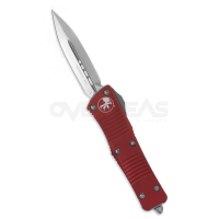 Microtech Troodon D/E OTF Automatic Knife Red (M390 3.0" Satin),138-4RD