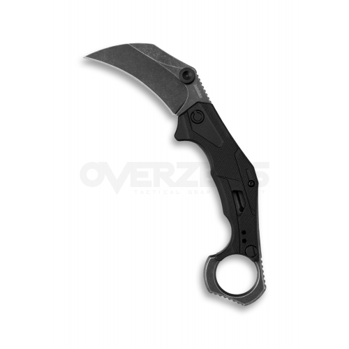 Kershaw Outlier Assisted Karambit Knife Black GRN (8Cr13Mov 2.5" Black Stonewash),2064