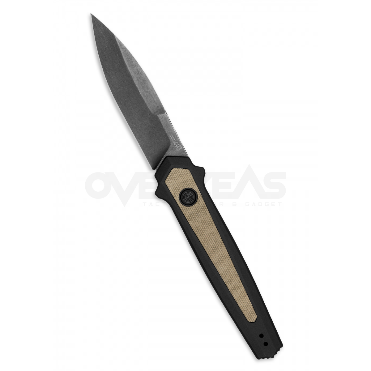 Kershaw Launch 15 Automatic Knife Aluminum/Micarta (MagnaCut 3.8" Black SW),7950