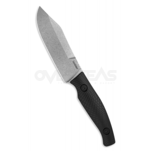 Kershaw Camp 5 Fixed Blade Knife Black FRN (D2 4.75" Stonewash),1083