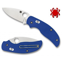 มีด Spyderco Sage 3 Bolt Action C123GPBL - FFG CPM-S30V Blade - Blue G-10 Scales