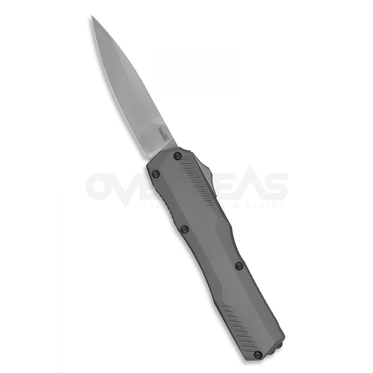 Kershaw Livewire D/A OTF Automatic Knife Gray Aluminum (CPM-MAGNACUT 3.4" SW),9000GRY *Limited Run*
