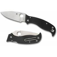 มีด Spyderco C140GP SuperLeaf Folding Knife 3-7/16" VG10 Plain Blade, G10 Handles