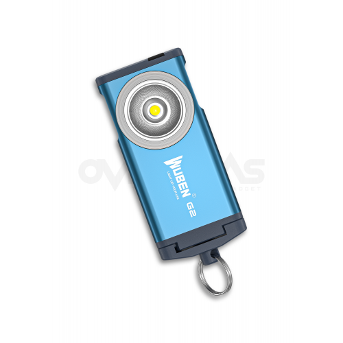 ไฟฉาย WUBEN G2 Multi-functional Mini EDC LED Keychain Flashlight (Blue),G2-BLUE