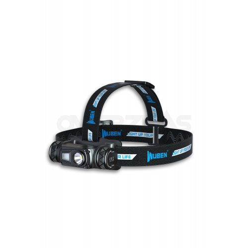 WUBEN H1 Brightest Rechargeable Headlamp Flashlight Black (OSRAM P9 LED 1200 lumens),H1-BLACK