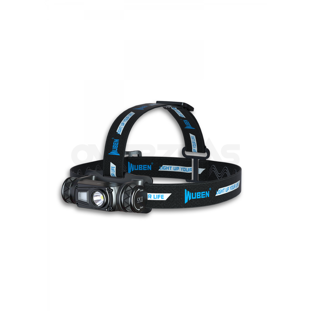 WUBEN H1 Brightest Rechargeable Headlamp Flashlight Black (OSRAM P9 LED 1200 lumens),H1-BLACK