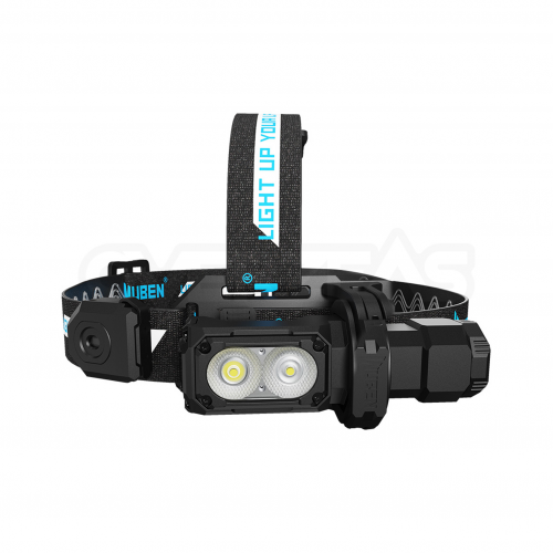 ไฟฉายคาดหัว WUBEN E7 Deluxe Kit Rechargeable Headlamp (2 X OSRAM P9 LED 1,800 lumens),E7-DELUXE