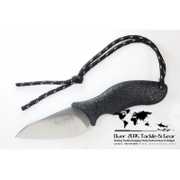 มีด Columbia River Ken Onion Skinner Fixed 3.75" Bohler K110 Tool Steel Satin Blade, Leather Sheath
