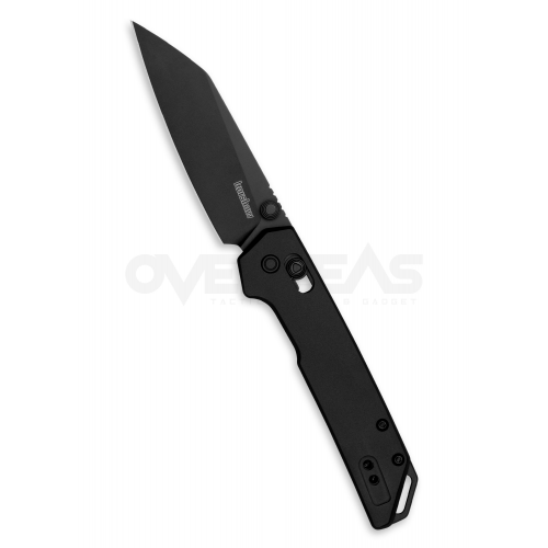 มีดพับ Kershaw Mini Iridium Reverse Tanto Black (D2 3.0" Black),2051RBLK