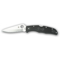 มีด Spyderco Endura 4th Generation 3-3/4" Serrated Edge, Black Handle