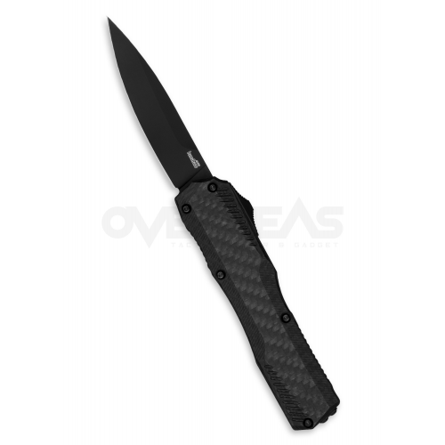 มีดออโต้ Kershaw Livewire D/A OTF Automatic Knife Carbon Fiber/Aluminum (MAGNACUT 3.4" Black),9000CFBLK *Limited Run*