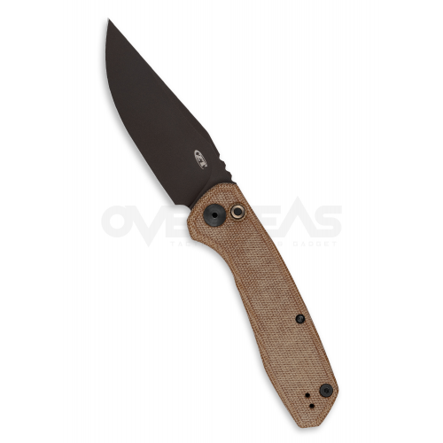 มีดออโต้ Zero Tolerance 0512 Automatic Knife Tan Micarta/Bronze Titanium (Cru-Ware 3.5" Bronze),ZT0512