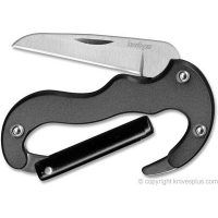 Kershaw Knives Mini Biner (Black) Carabiner Clip with 2" Blade