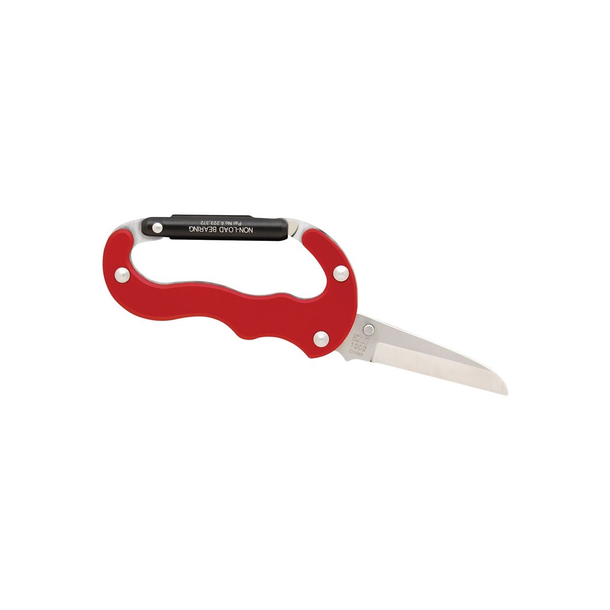 Kershaw Knives Mini Biner (Black) Carabiner Clip with 2" Blade