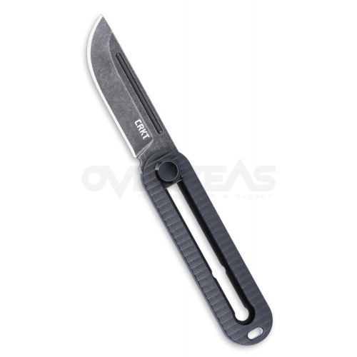 CRKT KatanaX Manual OTF Knife Black Grivory (D2 2.01" Black),4800