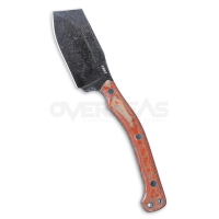 มีดใบตาย CRKT Jon Graham Razel Nax Machete Fixed Blade Knife Micarta Brown (1075 4.29" Blackwash),2014