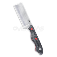 มีดใบตาย CRKT Jon Graham Razel Fixed Blade Knife Black Micarta (D2 2.97" Satin),4037