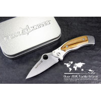 มีดพับ Fox Mini Spy Olive Wood