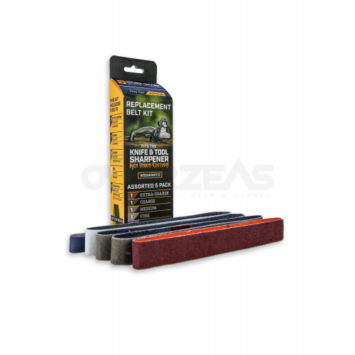 สายพานอะไหล่สำหรับ WORK SHARP KEN ONION (แพครวม 5 เบอร์),WSSAKO81113