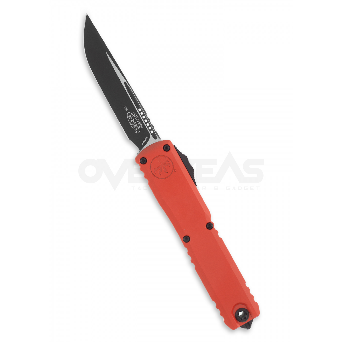 Microtech Ultratech ZBP Gen III S/E OTF Automatic Knife Cerakote Red (M390MK 3.5" Black),1121-1RD