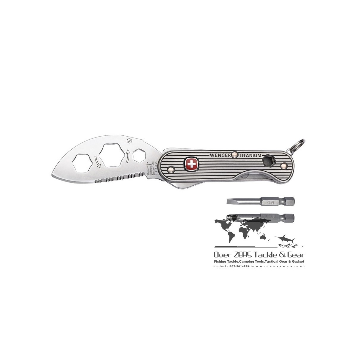 มีดพับ Swiss Army Titanium 1 Knife by Wenger