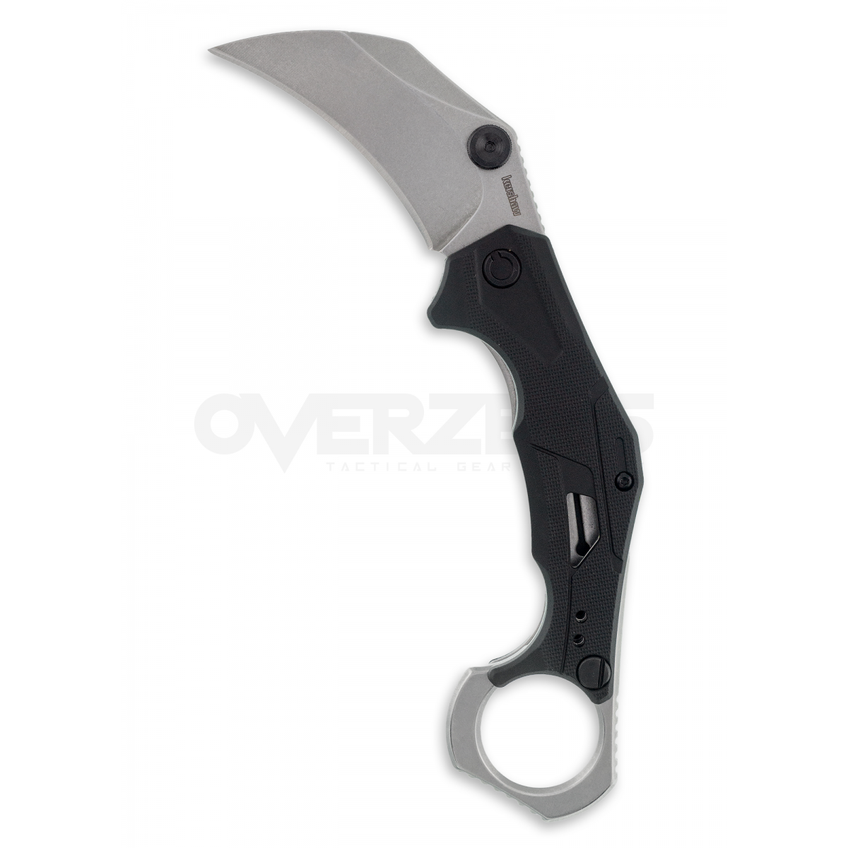 Kershaw Outlier Assisted Karambit Knife Black GRN (8Cr13Mov 2.5" Stonewash),2064SW