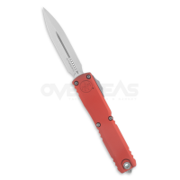 มีดออโต้ Microtech Ultratech Gen IV D/E OTF Automatic Red Aluminum (M390MK 3.5" Stonewash),11224-10RD