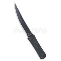 มีดใบตาย CRKT Hissatsu Black Fixed Blade Knife (440A 7.13" Black),2907K
