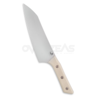 มีดครัว Microtech 8" Chef Knife Ivory G-10 (M390MK 8.0" Stonewash),3000-10IV