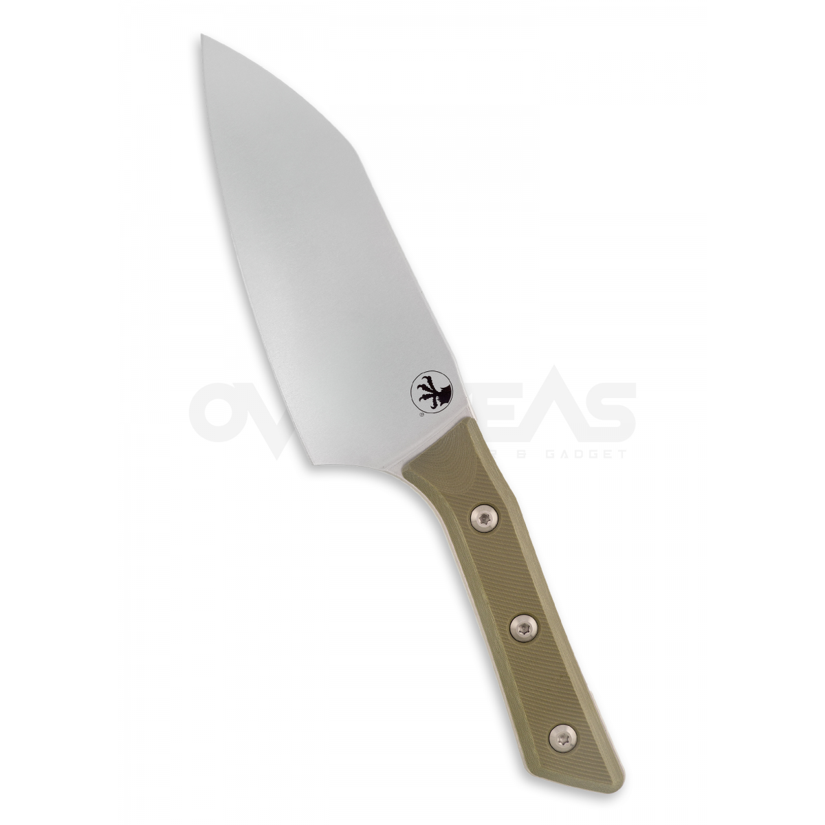 มีดครัว Microtech 6" Santoku Knife OD Green G-10 (M390MK 6.0" Stonewash),3200-10OD