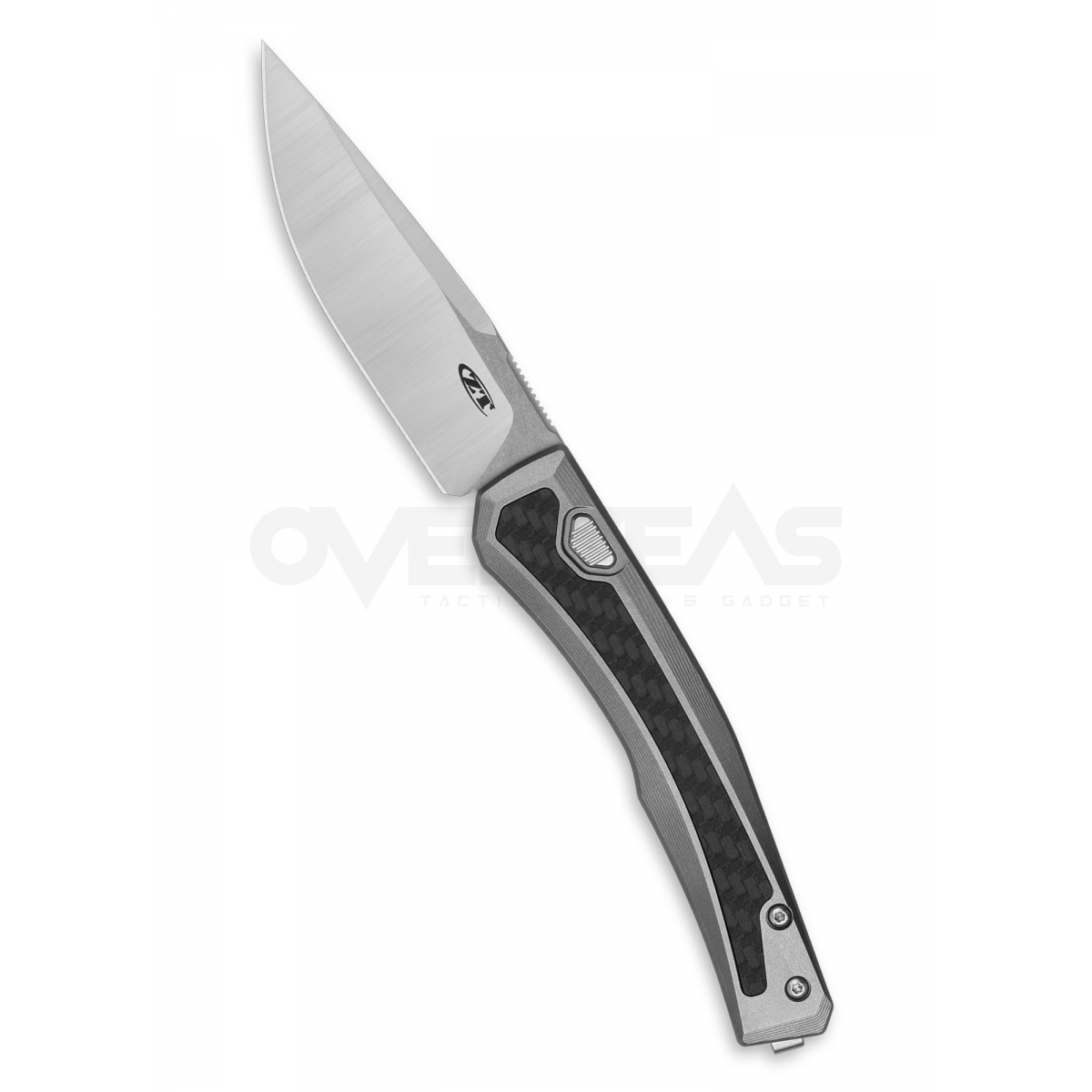 มีดออโต้ Zero Tolerance 0556 Automatic Knife Titanium/CF (MAGNACUT 3.35" Satin),ZT0556