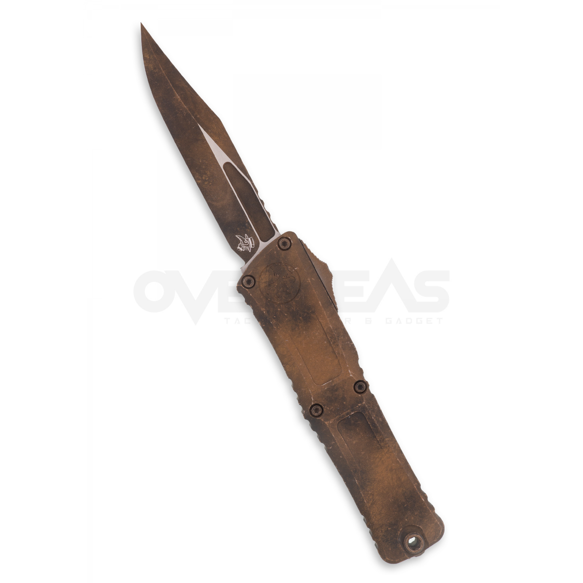 มีดออโต้ Microtech Combat Troodon Gen III ZBP Bowie OTF Knife Plague Outbreak (M390MK 4.0" Plague),1146-1PLOBS