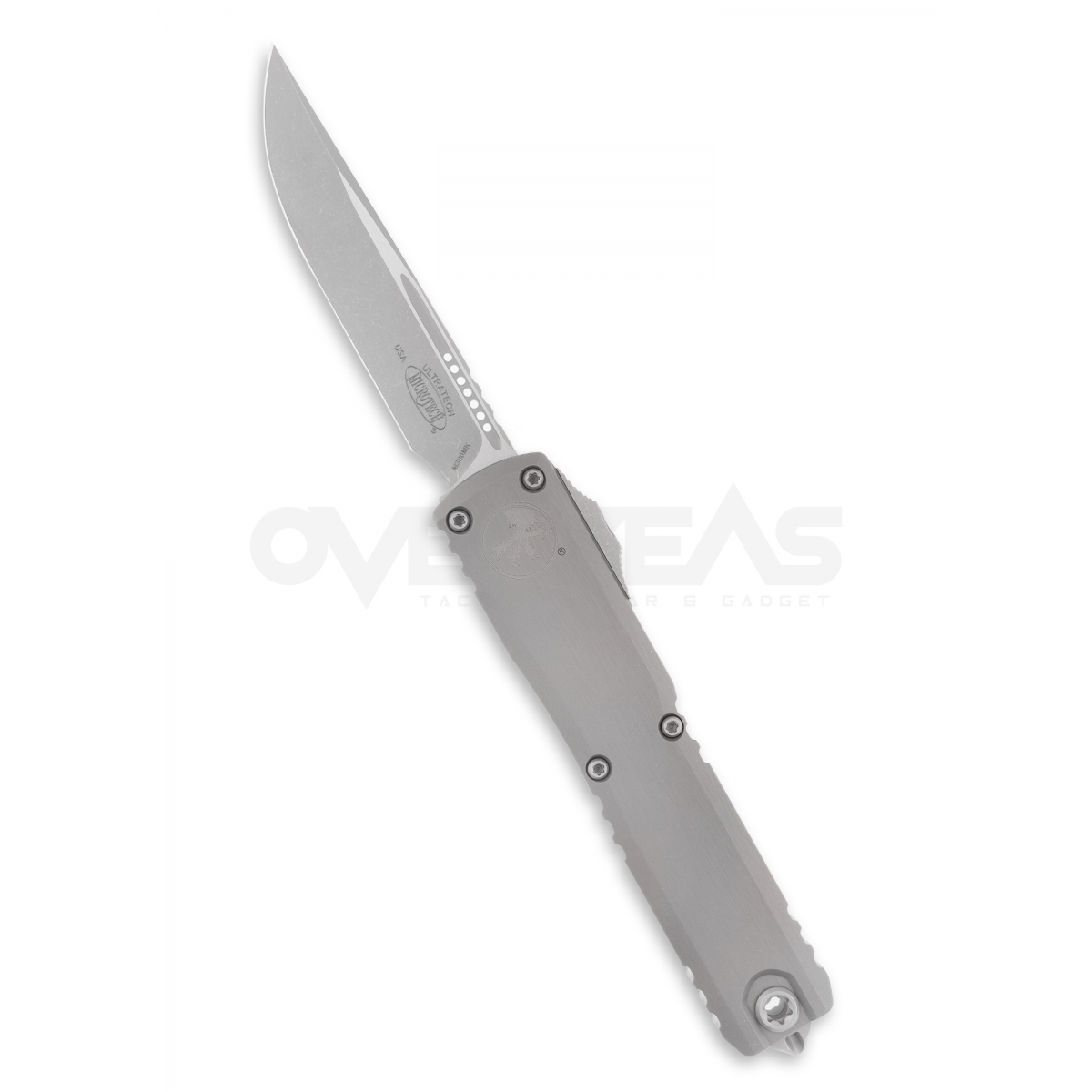 Microtech Ultratech ZBP Gen III S/E OTF Automatic Standard Natural Clear (M390MK 3.5" Apocalyptic),1121-10APNC